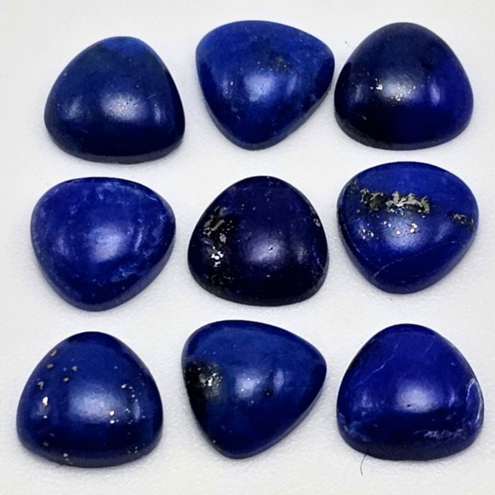 1 Lapis Lazuli Trillion Gemstone Cabochons (N) 8mm