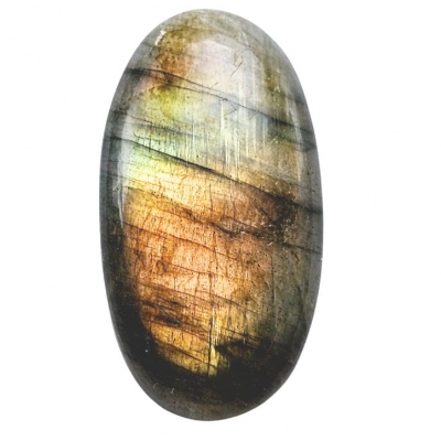 Labradorite Oval Gemstone Cabochon (N) 19.75 x 36.15mm 1 piece