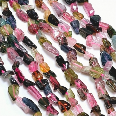 Toumaline AA Chip Gemstone Beads (N) 2.3 to 10mm 15.5 inches