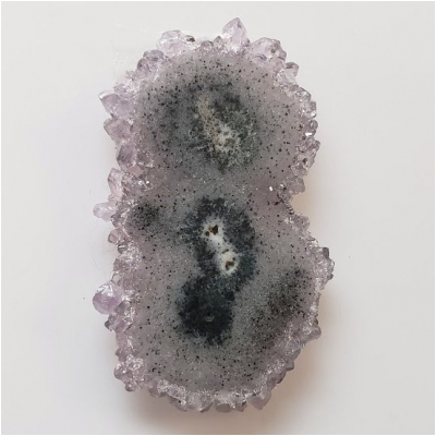 1 Amethyst Stalactite Large Gemstone Slice (N) 32.9 x 53.92mm CLOSEOUT