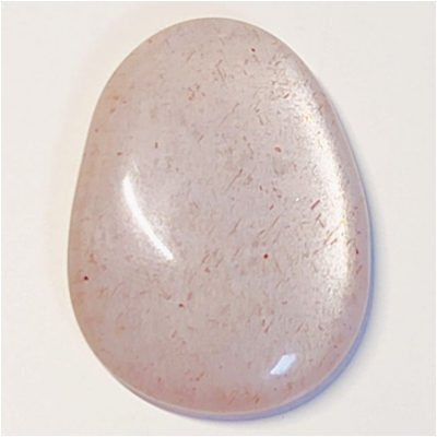 1 Moonstone AA Freeform Oval Gemstone Cabochon Peach (N) 24 x 31.8mm