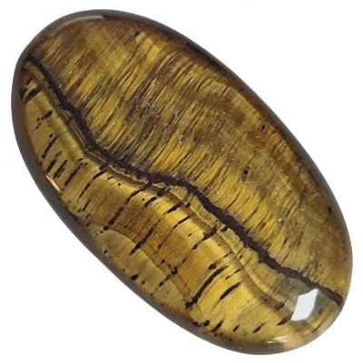 Tiger Eye Oval Gemstone Cabochon (H) 25.65 x 45.6mm