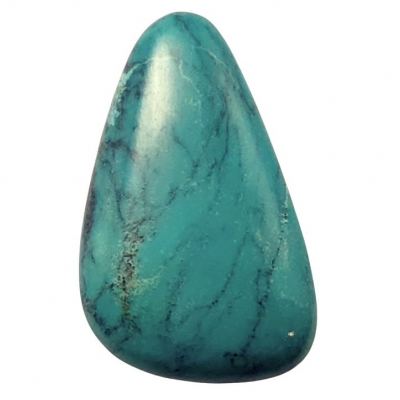 1 Hubei Turquoise Freeform Gemstone Cabochon (S) 31.3 x 47.75mm