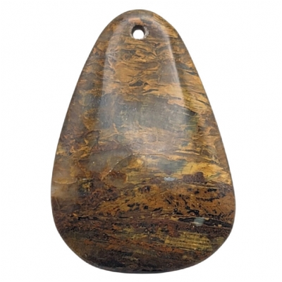 Tiger Iron Gemstone Pendant (N) 31 x 44.23mm