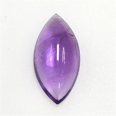 1 Amethyst Marquis Loose Cut Gemstone Cabochon (N) 7 x 13.88mm