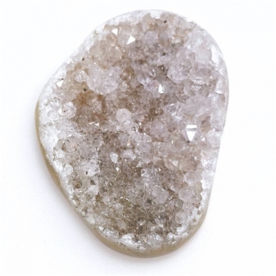 1 Agate Druzy Gemstone Cabochon (N) 23.86 x 31.75mm