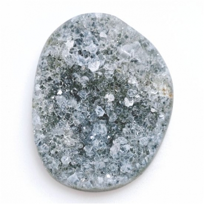 1 Agate Druzy Gemstone Cabochon (N) 26.25 x 33.75mm