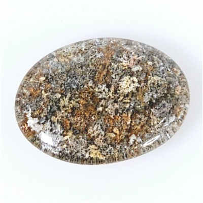 Lodolite Garden Quartz Oval Gemstone Cabochon (N) 20.1 x 26.55mm