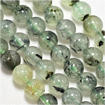 Prehnite Round Gemstone Beads (N) 6.5mm 15.25 inches