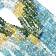 Apatite Multi Color Ronelle AAA Grade Gemstone Beads (N) 4.5mm 16 inches