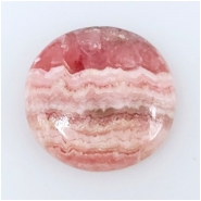 1 Rhodochrosite Round Gemstone Cabochon (N) 16.25mm