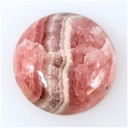 1 Rhodochrosite Round Gemstone Cabochon (N) 16mm