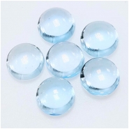 1 Sky Blue Topaz Round Thick Loose Cut Gemstone Cabochon (IH) 7mm