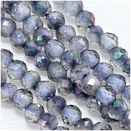 Mystic Topaz Micro Faceted Round Gemstone Beads (C) 2mm 15.25 inches