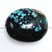 Hubei Turquoise Smooth Large Nugget Gemstone Bead (S)  23.5 x 28.95mm 1 piece